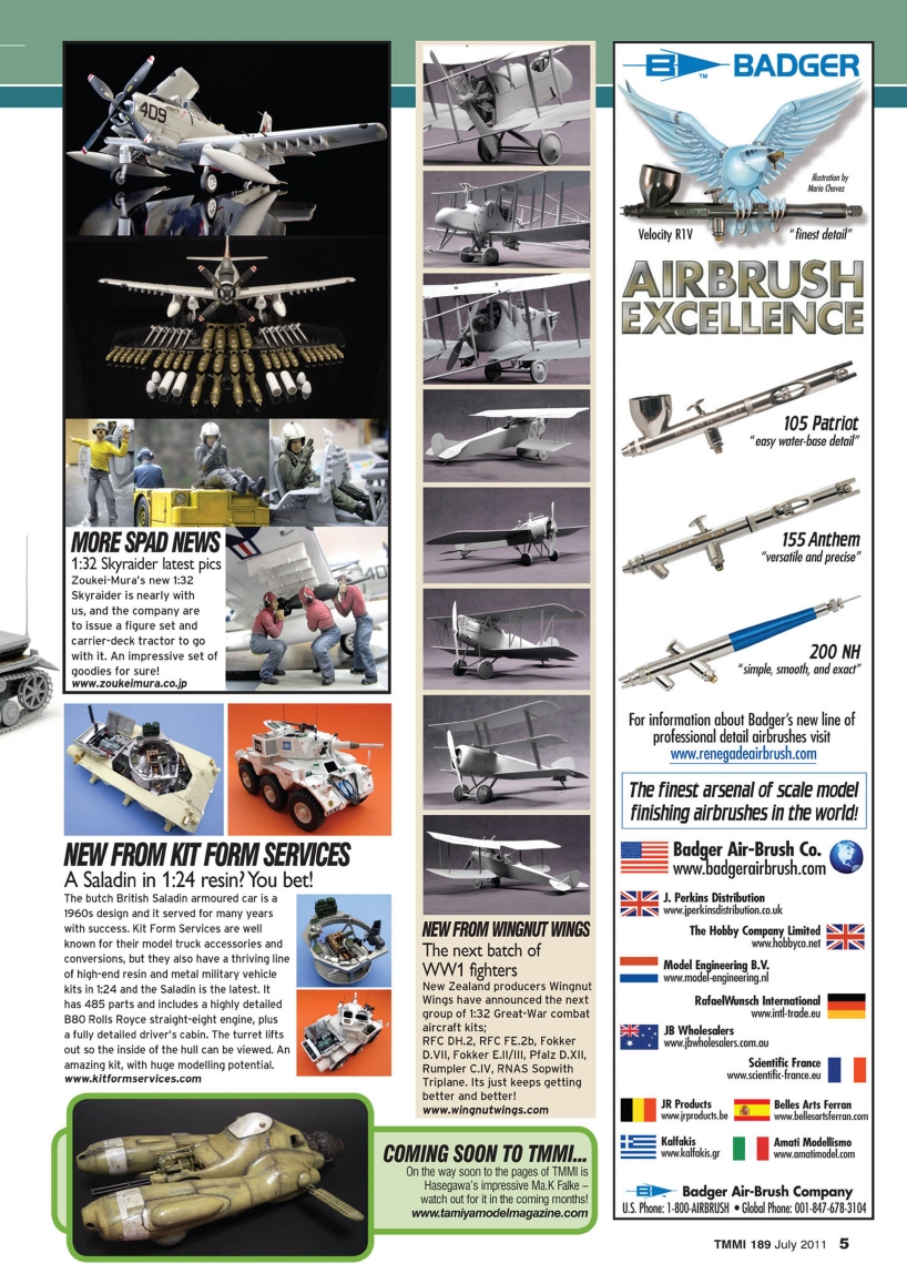 Tamiya Model Magazine 189 (2011.07)